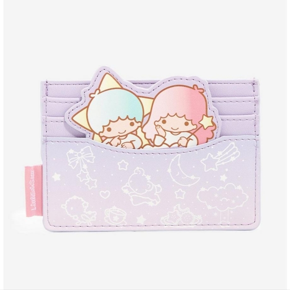 Loungefly Sanrio Little Twin Stars Constellations Cardholder - Picture 2 of 7